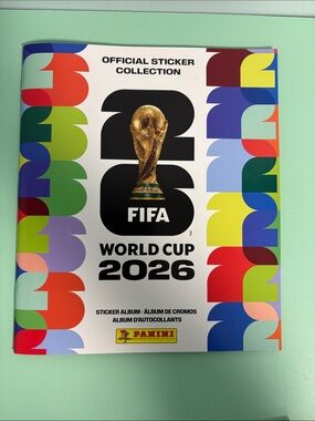 Panini Official Sticker Album Book FIFA World Cup 2026 Empty, Brand New